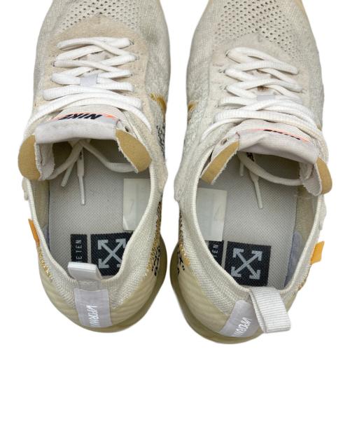 NIKE（ナイキ）NIKE (ナイキ) OFFWHITE (オフホワイト) OFF-WHITE × NIKE AIR VAPORMAX WHITE ホワイト サイズ:SIZE 27.5cmの古着・服飾アイテム