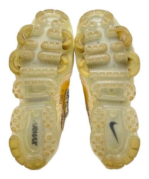 NIKE（ナイキ）NIKE (ナイキ) OFFWHITE (オフホワイト) OFF-WHITE × NIKE AIR VAPORMAX WHITE ホワイト サイズ:SIZE 27.5cmの古着・服飾アイテム