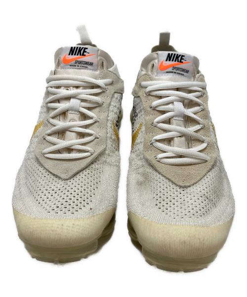 NIKE（ナイキ）NIKE (ナイキ) OFFWHITE (オフホワイト) OFF-WHITE × NIKE AIR VAPORMAX WHITE ホワイト サイズ:SIZE 27.5cmの古着・服飾アイテム