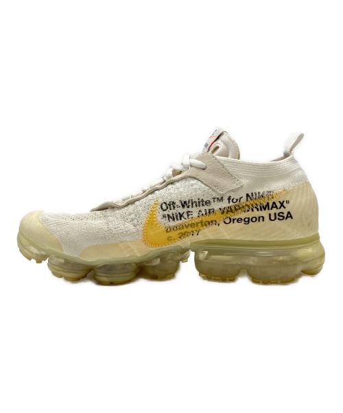 NIKE（ナイキ）NIKE (ナイキ) OFFWHITE (オフホワイト) OFF-WHITE × NIKE AIR VAPORMAX WHITE ホワイト サイズ:SIZE 27.5cmの古着・服飾アイテム