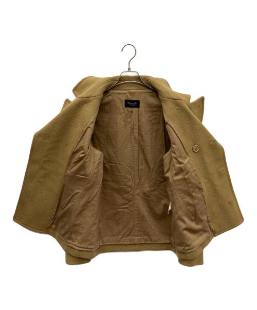 UNITED ARROWS（ユナイテッドアローズ）UNITED ARROWS (ユナイテッドアローズ) Pコート ライトブラウン サイズ:Mの古着・服飾アイテム