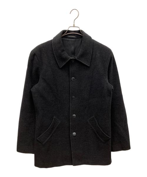 agnes b homme（アニエスベーオム）agnes b homme (アニエスベーオム) ウールハーフコート グレー サイズ:48の古着・服飾アイテム