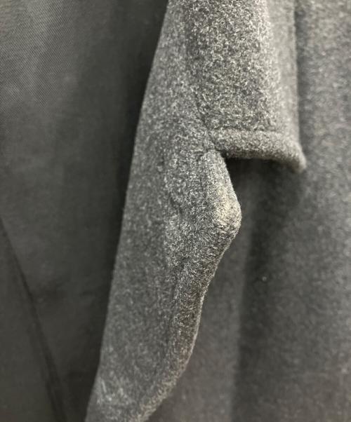 agnes b homme（アニエスベーオム）agnes b homme (アニエスベーオム) ウールハーフコート グレー サイズ:48の古着・服飾アイテム