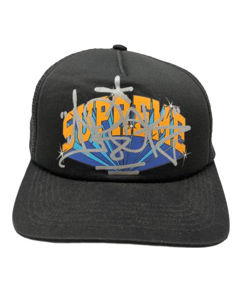 SUPREME（シュプリーム）Supreme (シュプリーム) IRAK Arc Mesh Back 5-Panel ブラックの古着・服飾アイテム