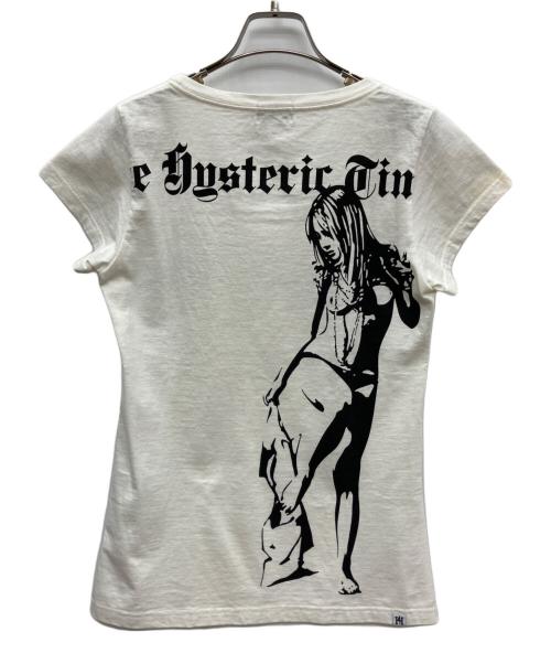 Hysteric Glamour（ヒステリックグラマー）Hysteric Glamour (ヒステリックグラマー) 半袖Tシャツ ホワイト サイズ:SIZE Freeの古着・服飾アイテム