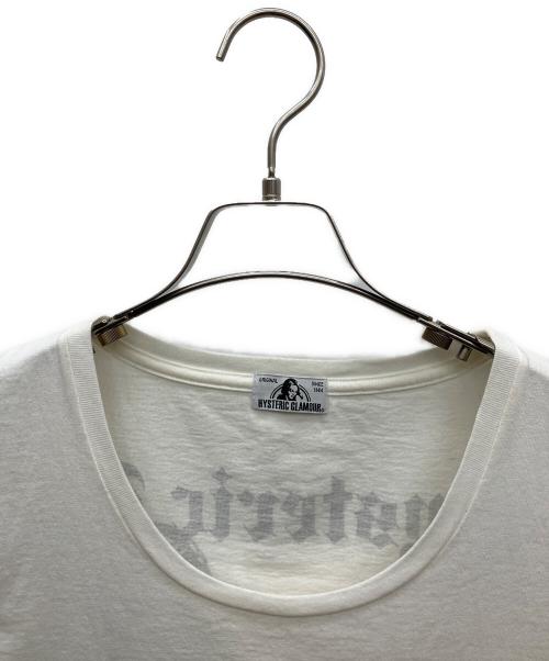 Hysteric Glamour（ヒステリックグラマー）Hysteric Glamour (ヒステリックグラマー) 半袖Tシャツ ホワイト サイズ:SIZE Freeの古着・服飾アイテム