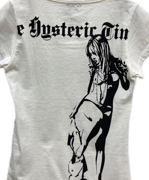Hysteric Glamour（ヒステリックグラマー）Hysteric Glamour (ヒステリックグラマー) 半袖Tシャツ ホワイト サイズ:SIZE Freeの古着・服飾アイテム