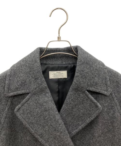 JOURNAL STANDARD relume（ジャーナルスタンダード レリューム）JOURNAL STANDARD relume (ジャーナルスタンダード レリューム) 尾州ウールスーパー100モッサPコート グレー サイズ:SIZE S (36)の古着・服飾アイテム
