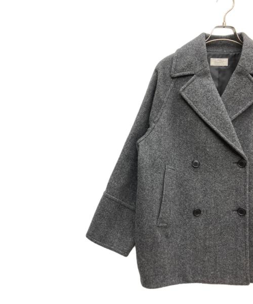 JOURNAL STANDARD relume（ジャーナルスタンダード レリューム）JOURNAL STANDARD relume (ジャーナルスタンダード レリューム) 尾州ウールスーパー100モッサPコート グレー サイズ:SIZE S (36)の古着・服飾アイテム