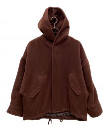 ZUCCA（ズッカ）の古着「ウールブルゾン」｜ブラウン