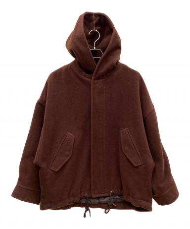 中古・古着通販】ZUCCA (ズッカ) ウールブルゾン ブラウン サイズ:SIZE