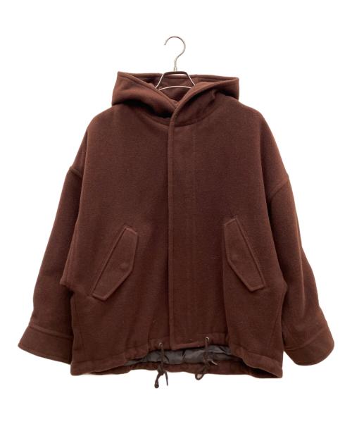ZUCCA（ズッカ）ZUCCA (ズッカ) ウールブルゾン ブラウン サイズ:SIZE Mの古着・服飾アイテム