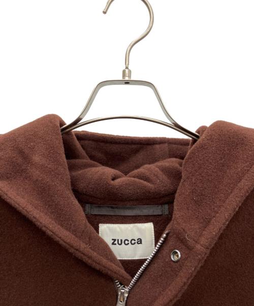 ZUCCA（ズッカ）ZUCCA (ズッカ) ウールブルゾン ブラウン サイズ:SIZE Mの古着・服飾アイテム
