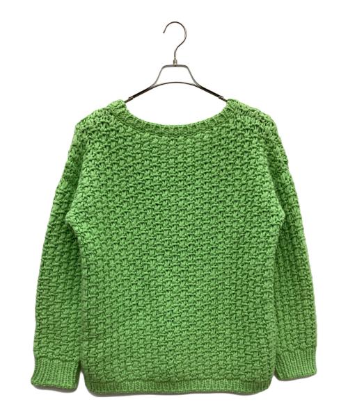 HERMES（エルメス）HERMES (エルメス) 厚手ニット グリーン サイズ:SIZE XLの古着・服飾アイテム