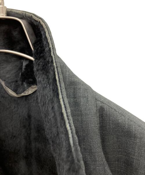 GIORGIO ARMANI（ジョルジオアルマーニ）GIORGIO ARMANI (ジョルジオアルマーニ) ステンカラーコート ブラック サイズ:56の古着・服飾アイテム