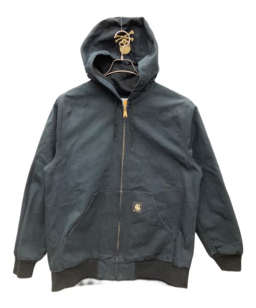 CarHartt（カーハート）CarHartt (カーハート) Mastermind JAPAN (マスターマインド ジャパン) アクティブジャケット ブラック サイズ:Lの古着・服飾アイテム