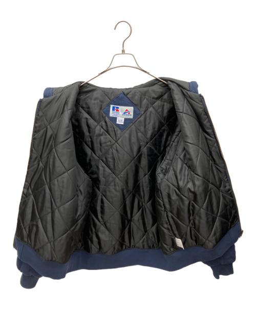 AVIREX（アヴィレックス）AVIREX (アヴィレックス) RUSSELL ATHLETIC (ラッセルアスレチック) ジップパーカー ブルー サイズ:XLの古着・服飾アイテム
