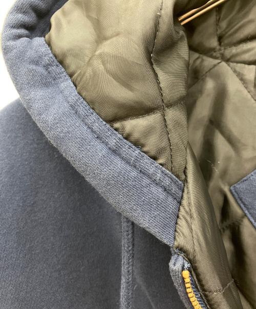 AVIREX（アヴィレックス）AVIREX (アヴィレックス) RUSSELL ATHLETIC (ラッセルアスレチック) ジップパーカー ブルー サイズ:XLの古着・服飾アイテム