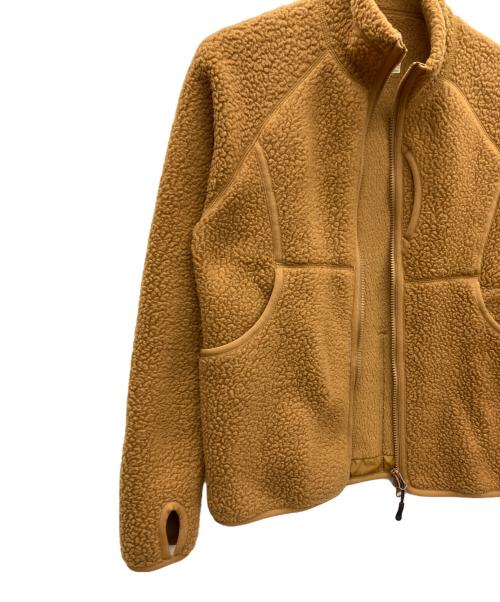 Snow peak（スノーピーク）Snow peak (スノーピーク) サーマルボアジャケット ブラウン サイズ:Sの古着・服飾アイテム