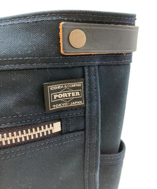 PORTER（ポーター）PORTER (ポーター) ネイキッド トートバッグ ネイビーの古着・服飾アイテム