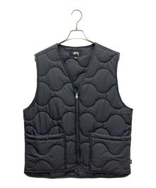 stussy（ステューシー）の古着「ナイロンベスト」｜ブラック