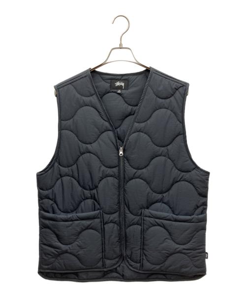 stussy（ステューシー）stussy (ステューシー) ナイロンベスト ブラック サイズ:SIZE Mの古着・服飾アイテム