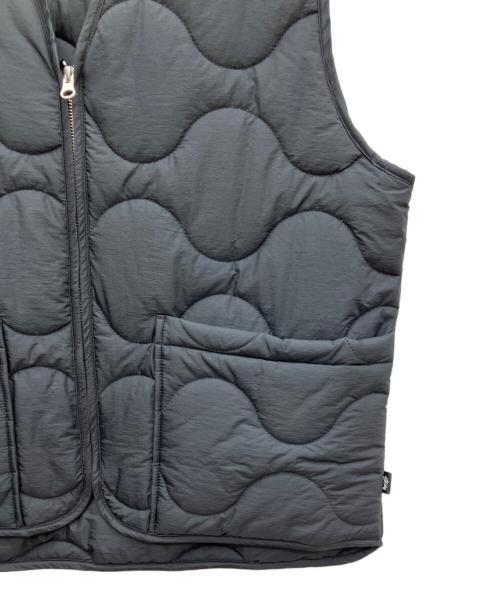 stussy（ステューシー）stussy (ステューシー) ナイロンベスト ブラック サイズ:SIZE Mの古着・服飾アイテム