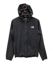 THE NORTH FACE（ザ ノース フェイス）の古着「マウンテンソフトシェルフーディ」｜ブラック