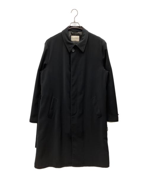 EMPORIO ARMANI（エンポリオ アルマーニ）EMPORIO ARMANI (エンポリオ アルマーニ) 90's　フライフロントステンカラーコート ブラック サイズ:SIZE170の古着・服飾アイテム