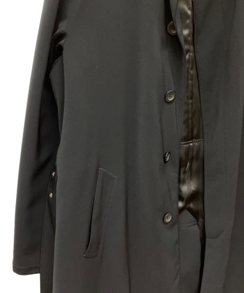 EMPORIO ARMANI（エンポリオ アルマーニ）EMPORIO ARMANI (エンポリオ アルマーニ) 90's　フライフロントステンカラーコート ブラック サイズ:SIZE170の古着・服飾アイテム