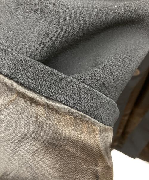 EMPORIO ARMANI（エンポリオ アルマーニ）EMPORIO ARMANI (エンポリオ アルマーニ) 90's　フライフロントステンカラーコート ブラック サイズ:SIZE170の古着・服飾アイテム