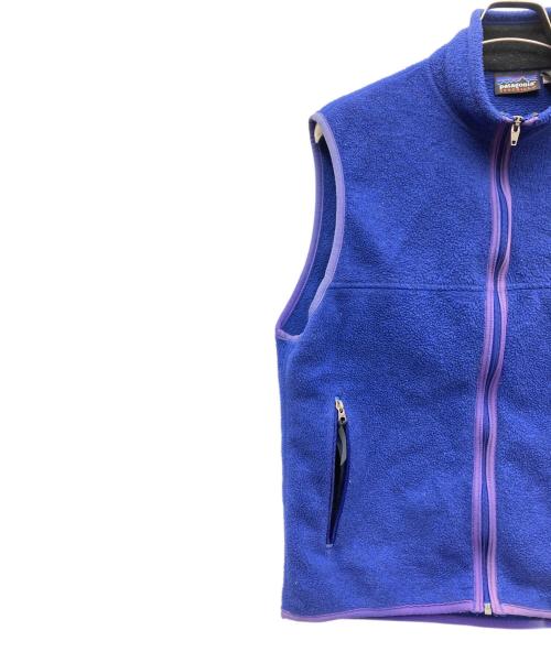 Patagonia（パタゴニア）Patagonia (パタゴニア) シンチラフリースベスト ブルー サイズ:SIZE Mの古着・服飾アイテム