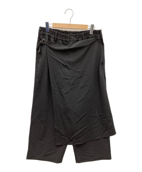 s'yte（サイト）s'yte (サイト) ラップパンツ ブラック サイズ:3の古着・服飾アイテム