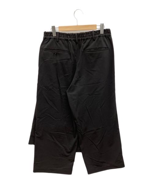 s'yte（サイト）s'yte (サイト) ラップパンツ ブラック サイズ:3の古着・服飾アイテム