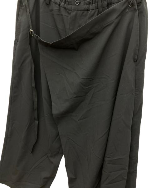 s'yte（サイト）s'yte (サイト) ラップパンツ ブラック サイズ:3の古着・服飾アイテム