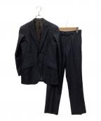 Paul Smith Londonポールスミスロンドン）の古着「Super 120'S ストライプ 2Bスーツ」｜ネイビー