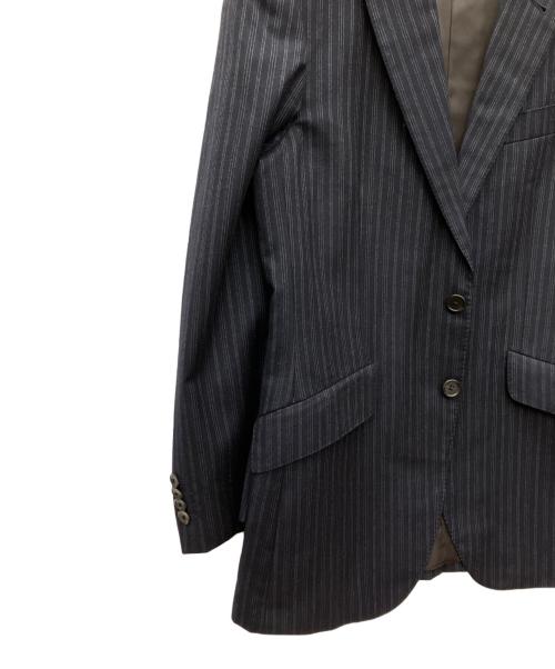 Paul Smith London（ポールスミスロンドン）Paul Smith London (ポールスミスロンドン) Super 120'S ストライプ 2Bスーツ ネイビー サイズ:Sの古着・服飾アイテム