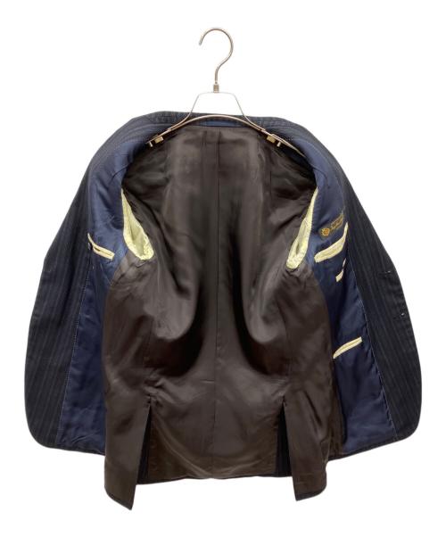 Paul Smith London（ポールスミスロンドン）Paul Smith London (ポールスミスロンドン) Super 120'S ストライプ 2Bスーツ ネイビー サイズ:Sの古着・服飾アイテム
