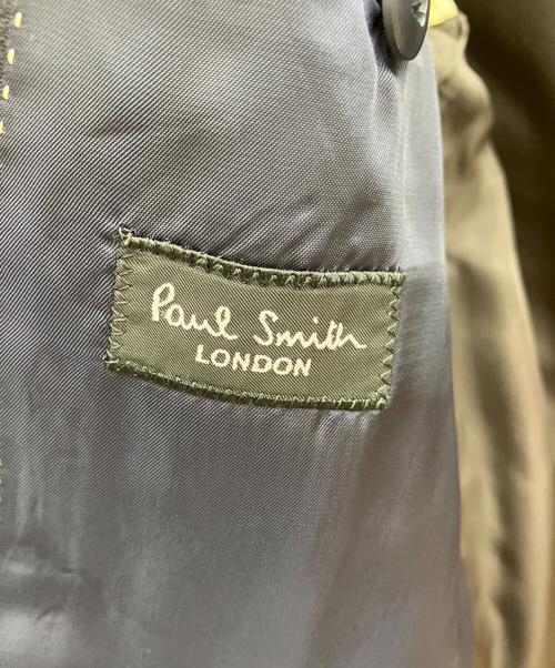 Paul Smith London（ポールスミスロンドン）Paul Smith London (ポールスミスロンドン) Super 120'S ストライプ 2Bスーツ ネイビー サイズ:Sの古着・服飾アイテム