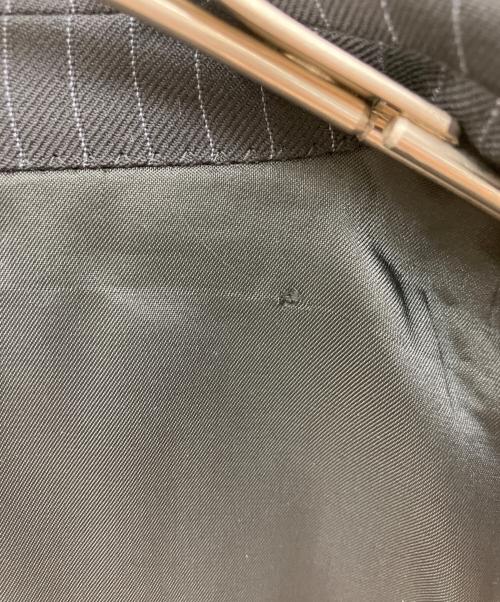 BURBERRY BLACK LABEL（バーバリーブラックレーベル）BURBERRY BLACK LABEL (バーバリーブラックレーベル) ストライプ柄 2Bウールスーツ ブラック サイズ:36Rの古着・服飾アイテム
