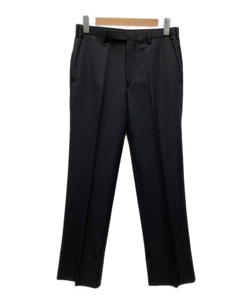 BURBERRY BLACK LABEL（バーバリーブラックレーベル）BURBERRY BLACK LABEL (バーバリーブラックレーベル) ストライプ柄 2Bウールスーツ ブラック サイズ:36Rの古着・服飾アイテム