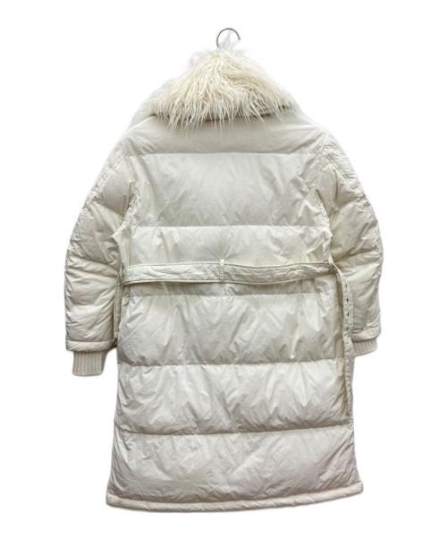 DIESEL（ディーゼル）DIESEL (ディーゼル) ファーダウンコート ホワイト サイズ:XXS　の古着・服飾アイテム