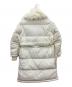 DIESEL (ディーゼル) ファーダウンコート ホワイト サイズ:XXS　：8000円