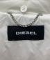 中古・古着 DIESEL (ディーゼル) ファーダウンコート ホワイト サイズ:XXS　：8000円