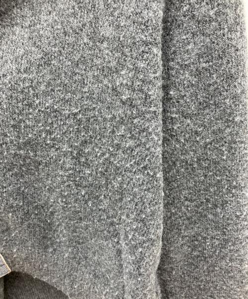 PLUS OTO.HA（プラスオトハ）PLUS OTO.HA (プラスオトハ) デニム×ニットシャツ グレー サイズ:Fの古着・服飾アイテム