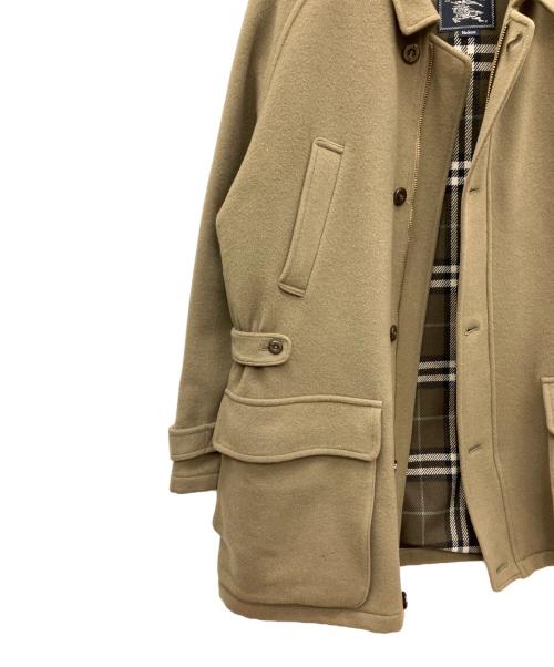 Burberry's（バーバリーズ）Burberry's (バーバリーズ) ステンカラーウールハーフコート ブラウン サイズ:Mの古着・服飾アイテム