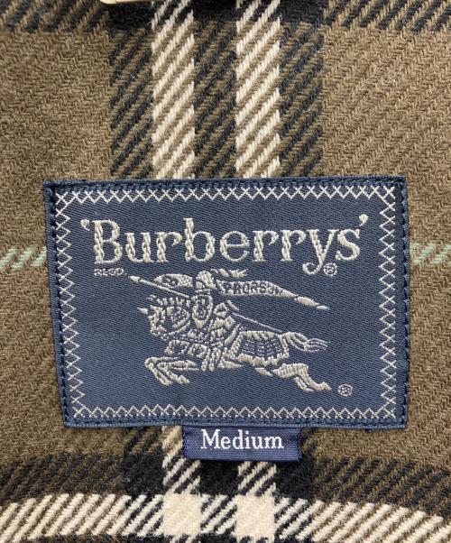 Burberry's（バーバリーズ）Burberry's (バーバリーズ) ステンカラーウールハーフコート ブラウン サイズ:Mの古着・服飾アイテム