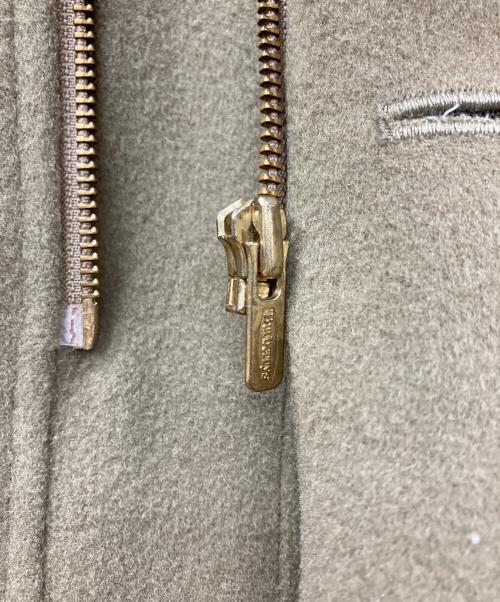 Burberry's（バーバリーズ）Burberry's (バーバリーズ) ステンカラーウールハーフコート ブラウン サイズ:Mの古着・服飾アイテム