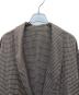 中古・古着 STEVEN ALAN (スティーブンアラン) GLEN CHECK GOWN ブラウン サイズ:SIZE M：5000円