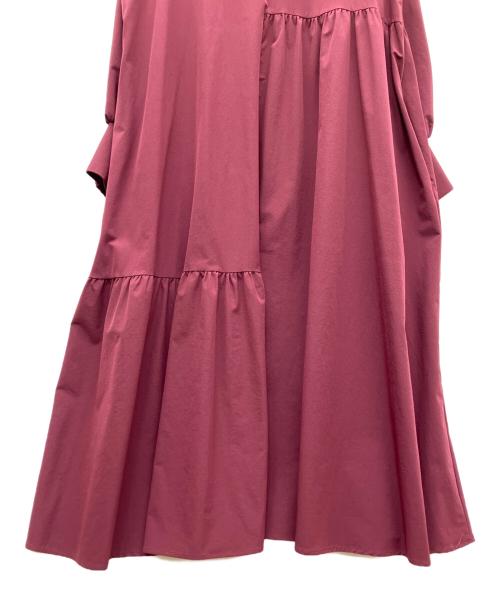 SUM1 STYLE（スミスタイル）SUM1 STYLE (スミスタイル) 段違いフレアワンピース レッド サイズ:SIZE Free 未使用品の古着・服飾アイテム